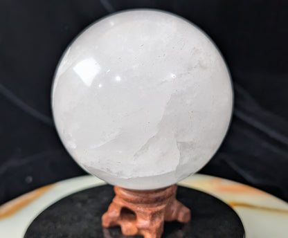 Flashy Quartz Sphere