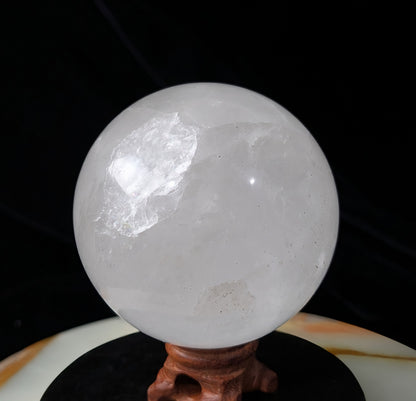 Flashy Quartz Sphere