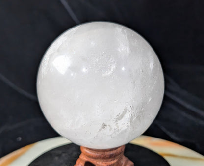Flashy Quartz Sphere