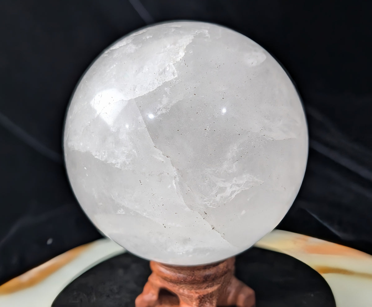 Flashy Quartz Sphere