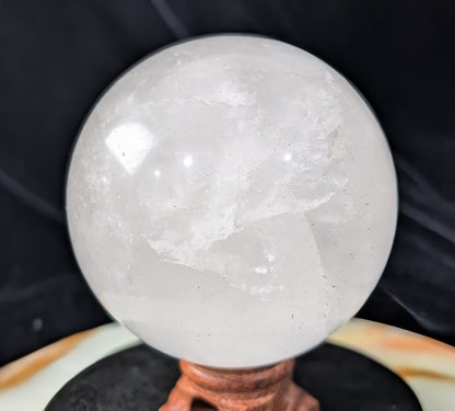 Flashy Quartz Sphere