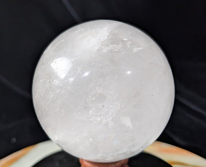Flashy Quartz Sphere