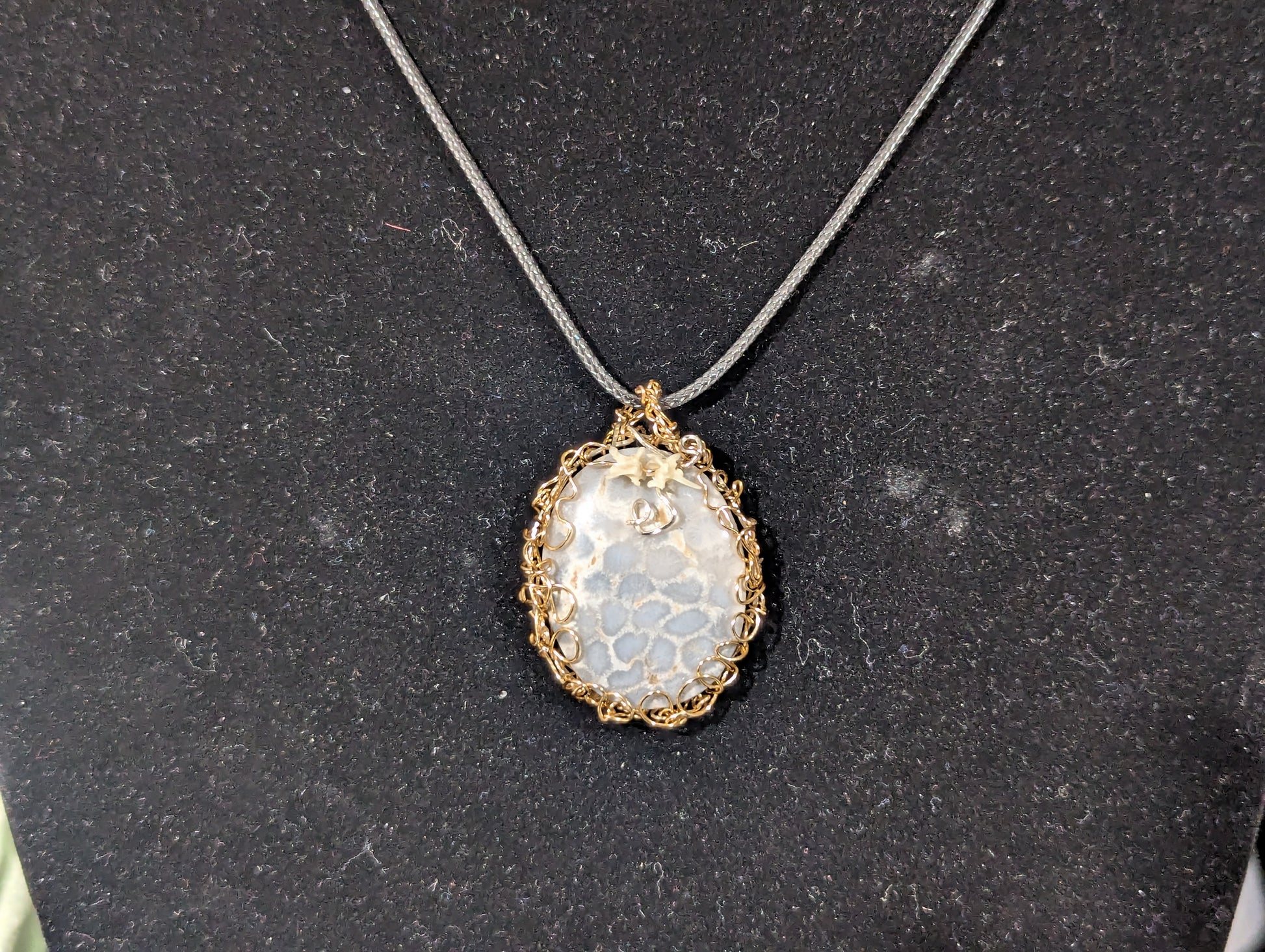Fossil Jasper Pendant 