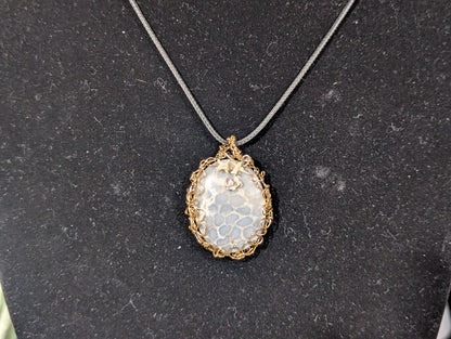 Fossil Jasper Pendant 