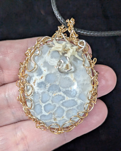 Fossil Jasper Pendant 