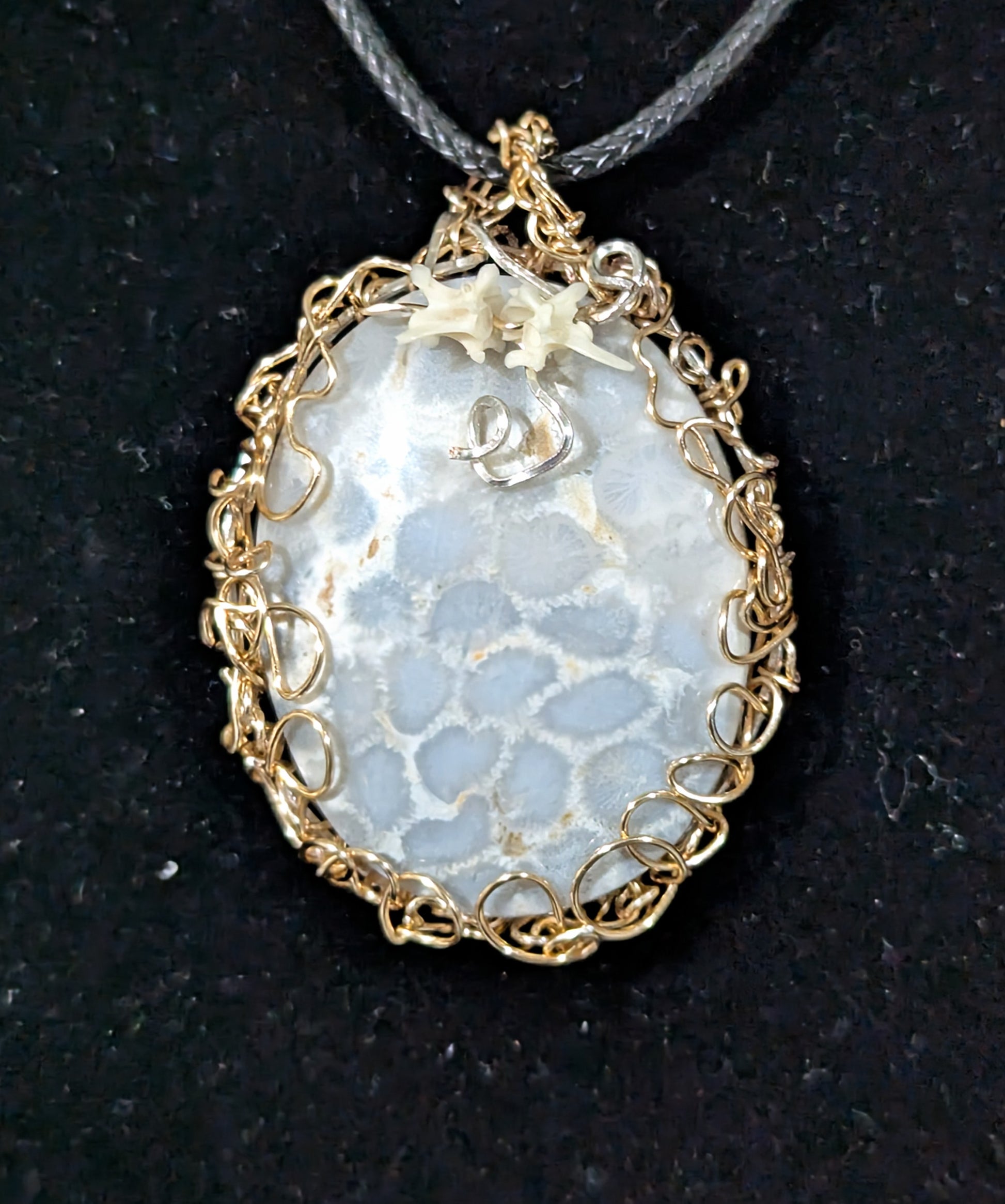 Fossil Jasper Pendant 