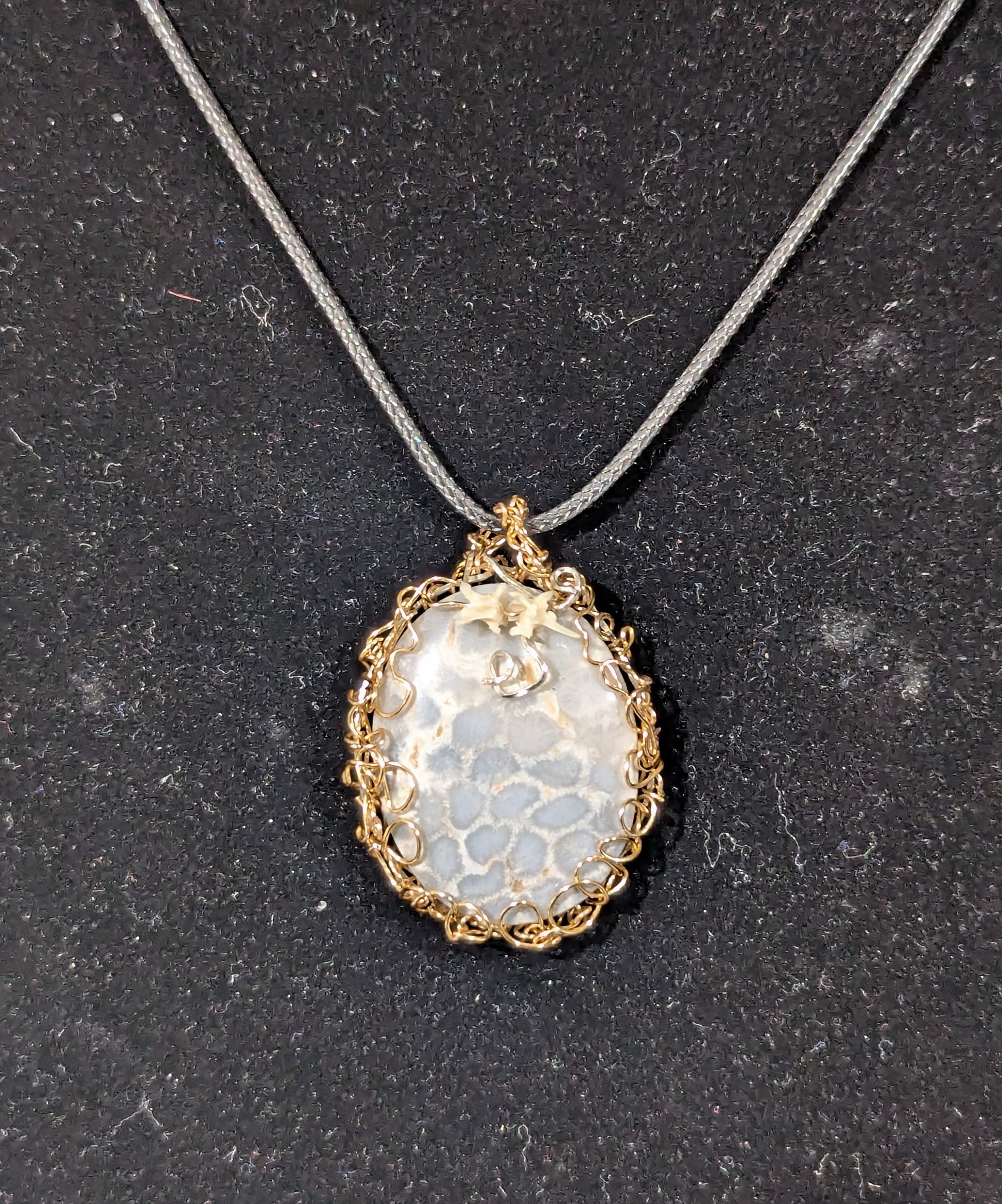 Fossil Jasper Pendant 