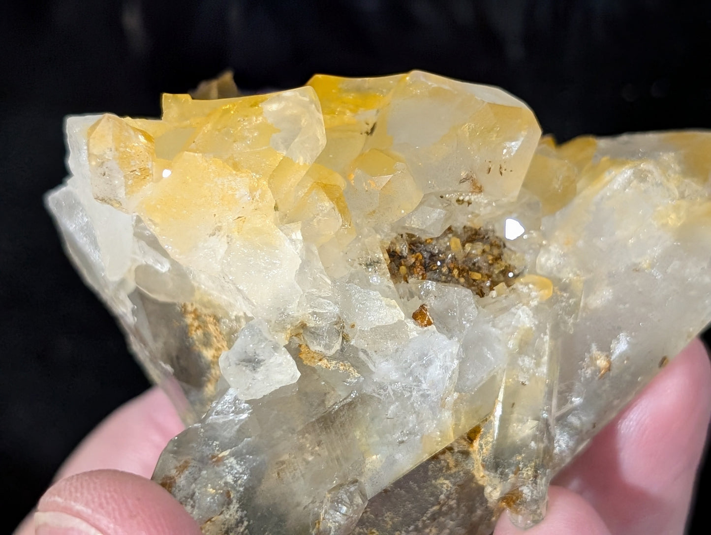 Garden Quartz with Golden Healer Specimen