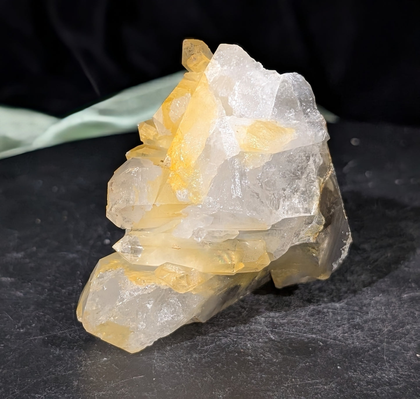 Garden Quartz with Golden Healer Specimen
