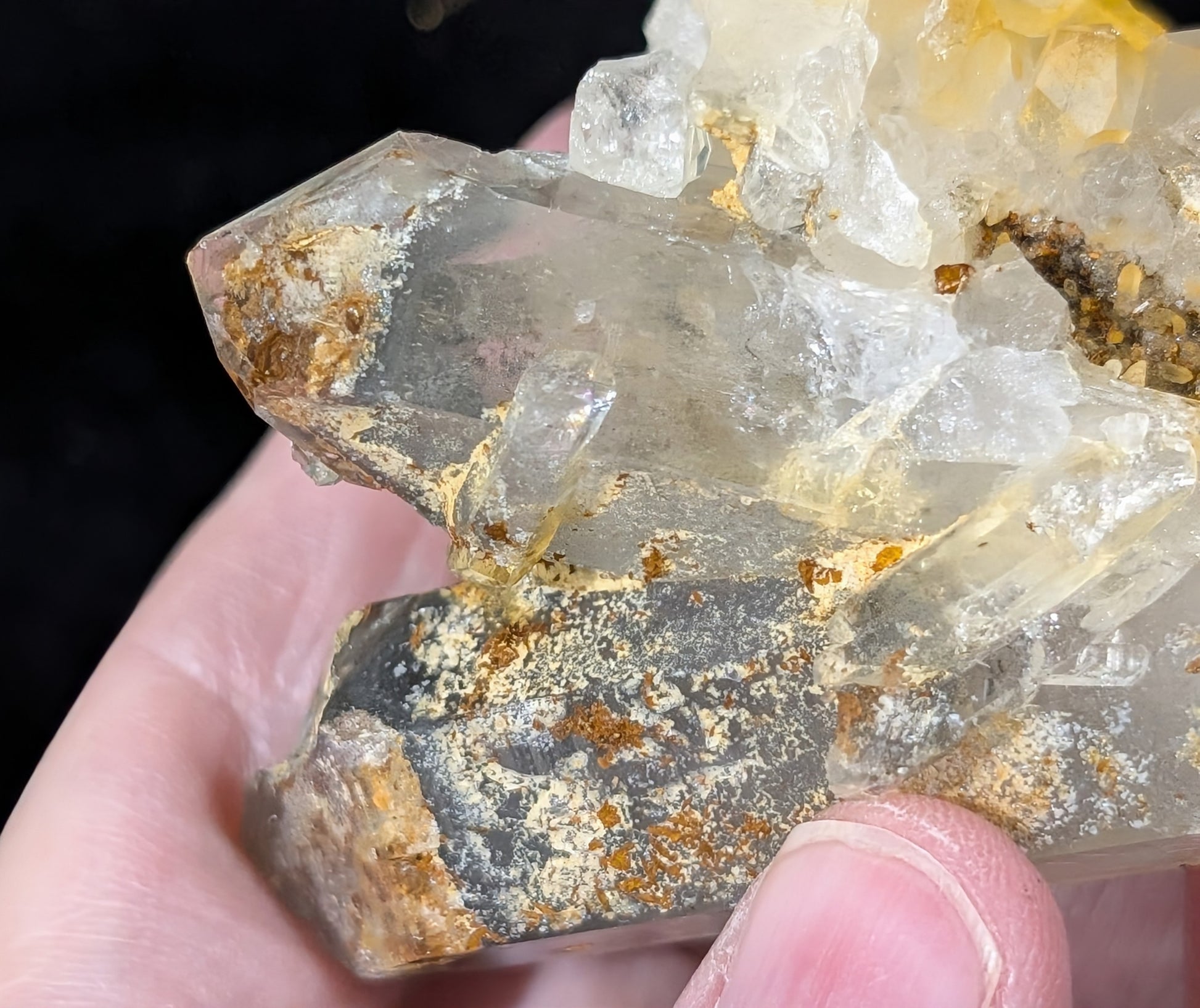 Garden Quartz with Golden Healer Specimen