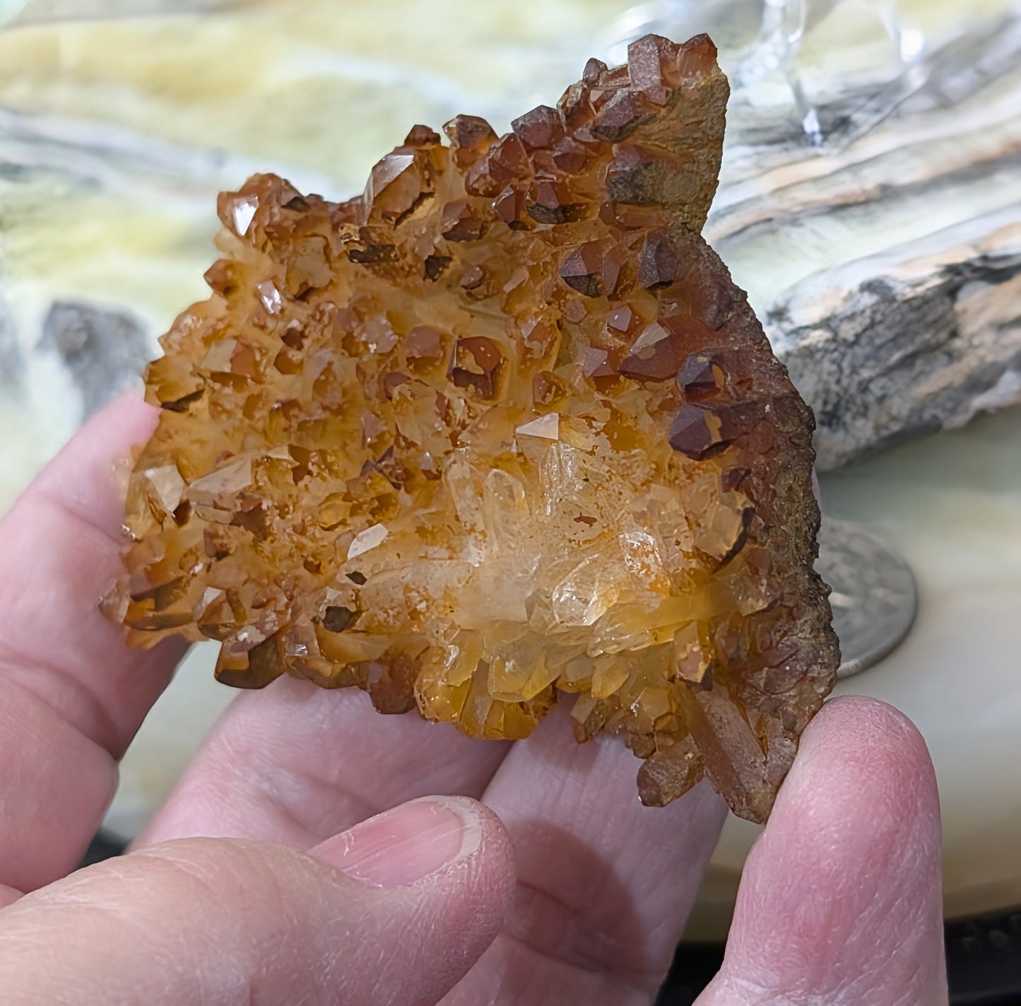 Golden Healer Quartz Specimen