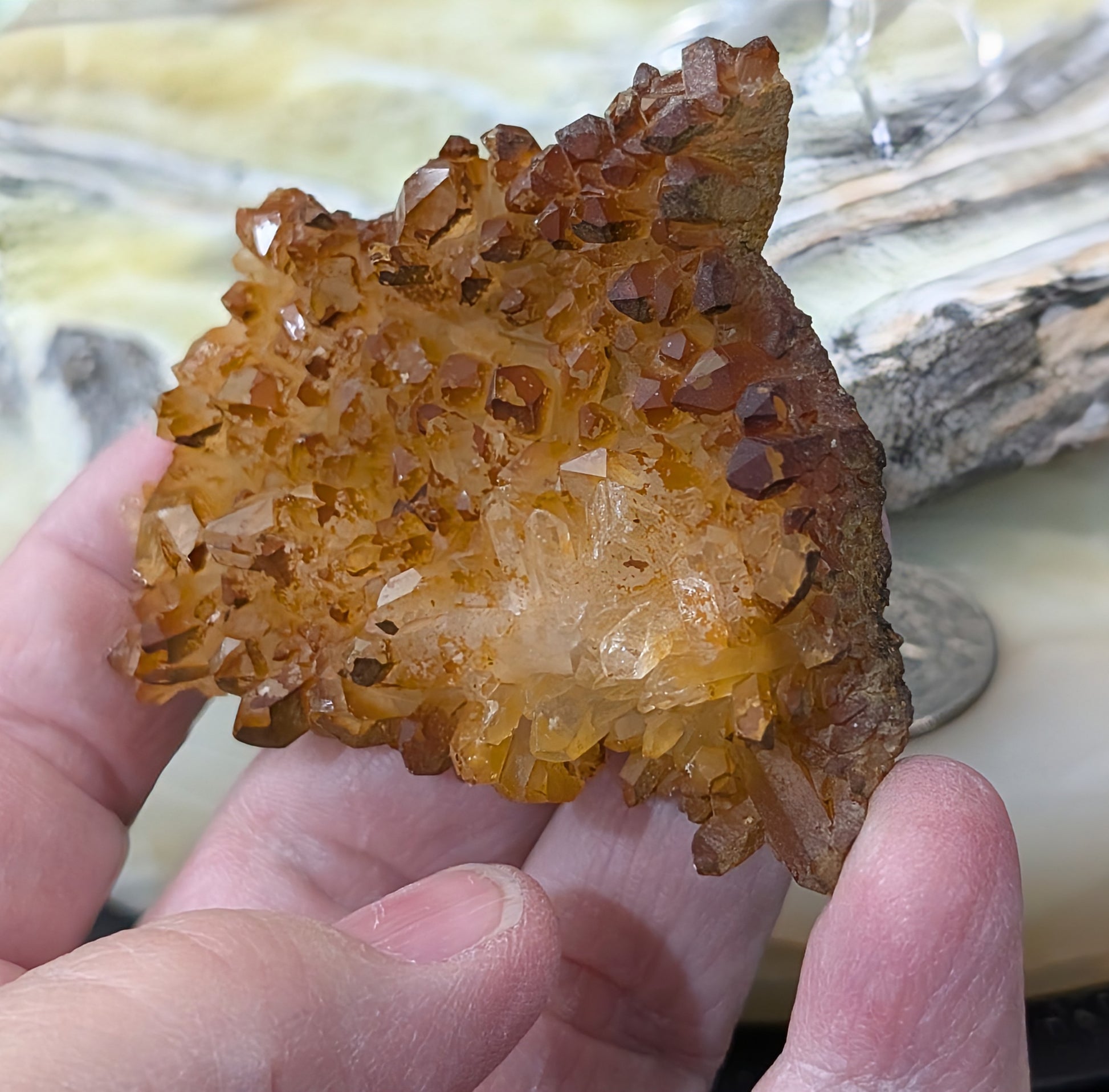 Golden Healer Quartz Specimen