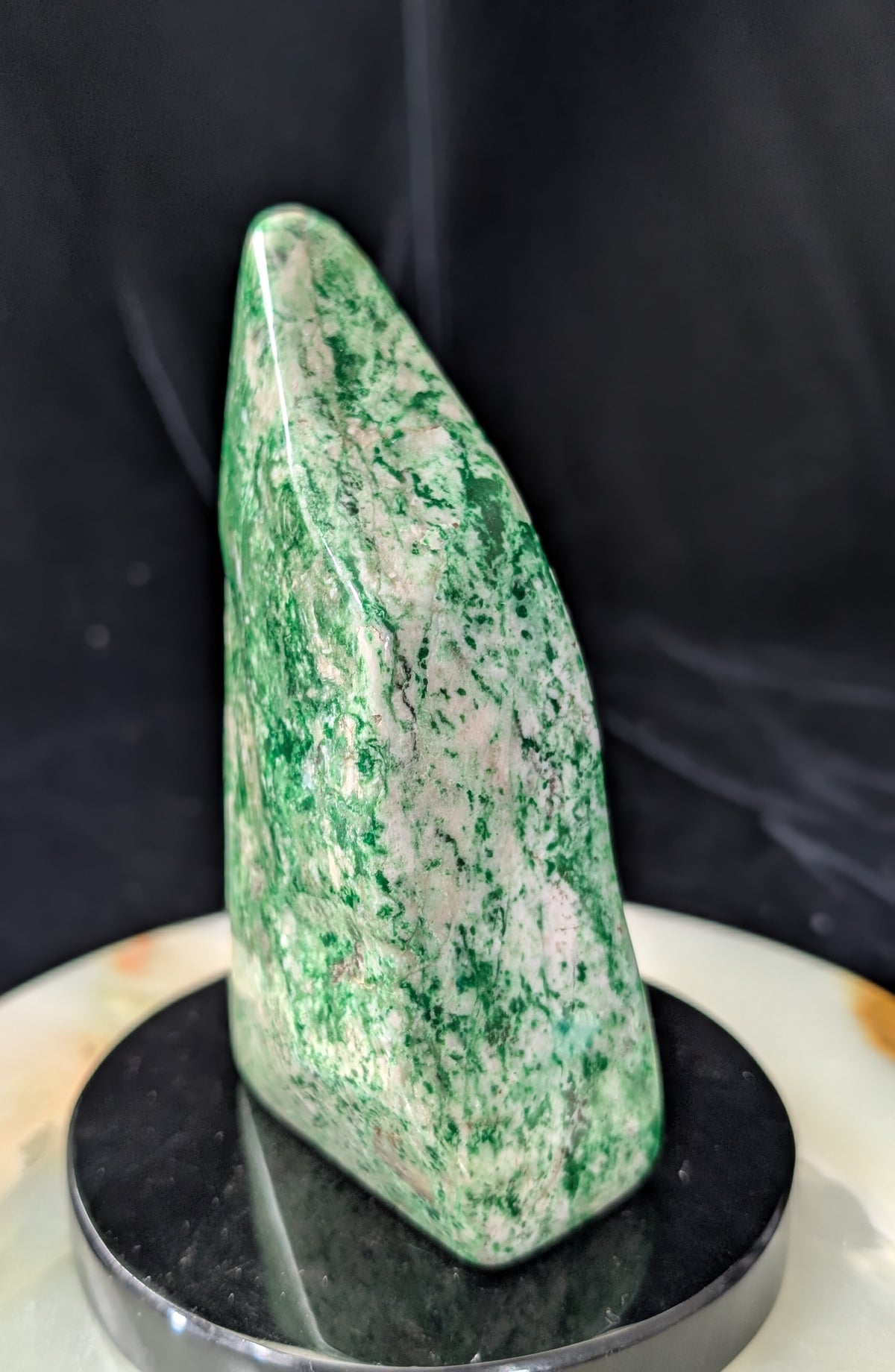 Green Apple Jadeite Freeform