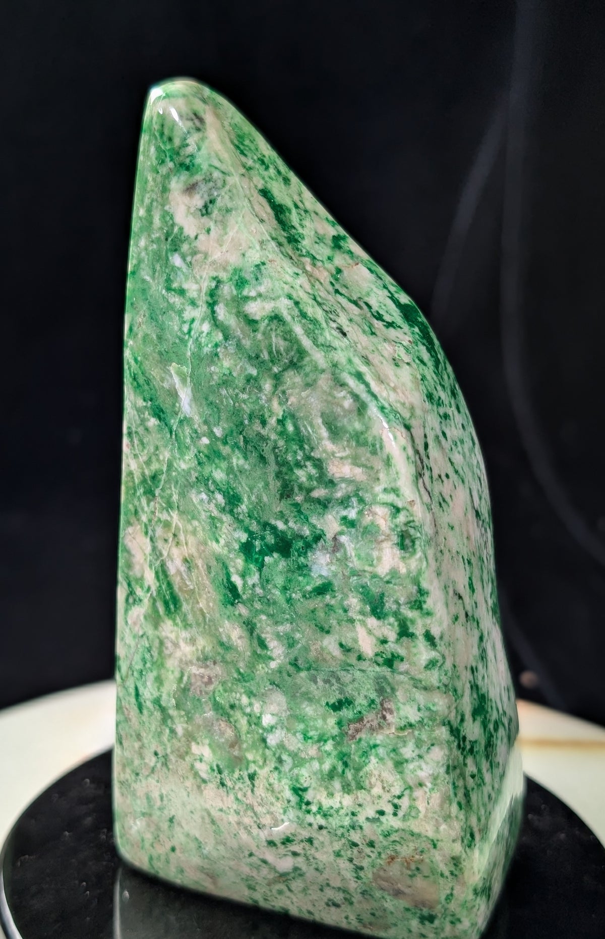 Green Apple Jadeite Freeform