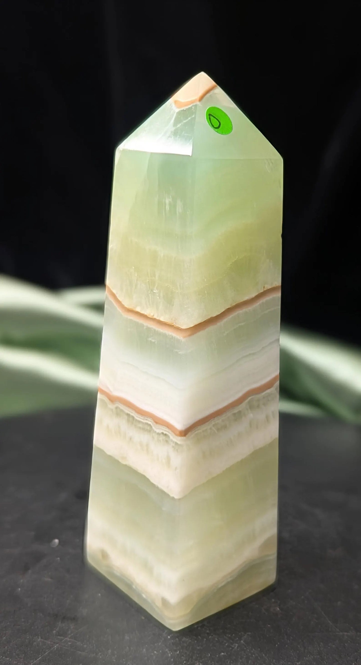 Natural Green Caribbean Calcite Towers