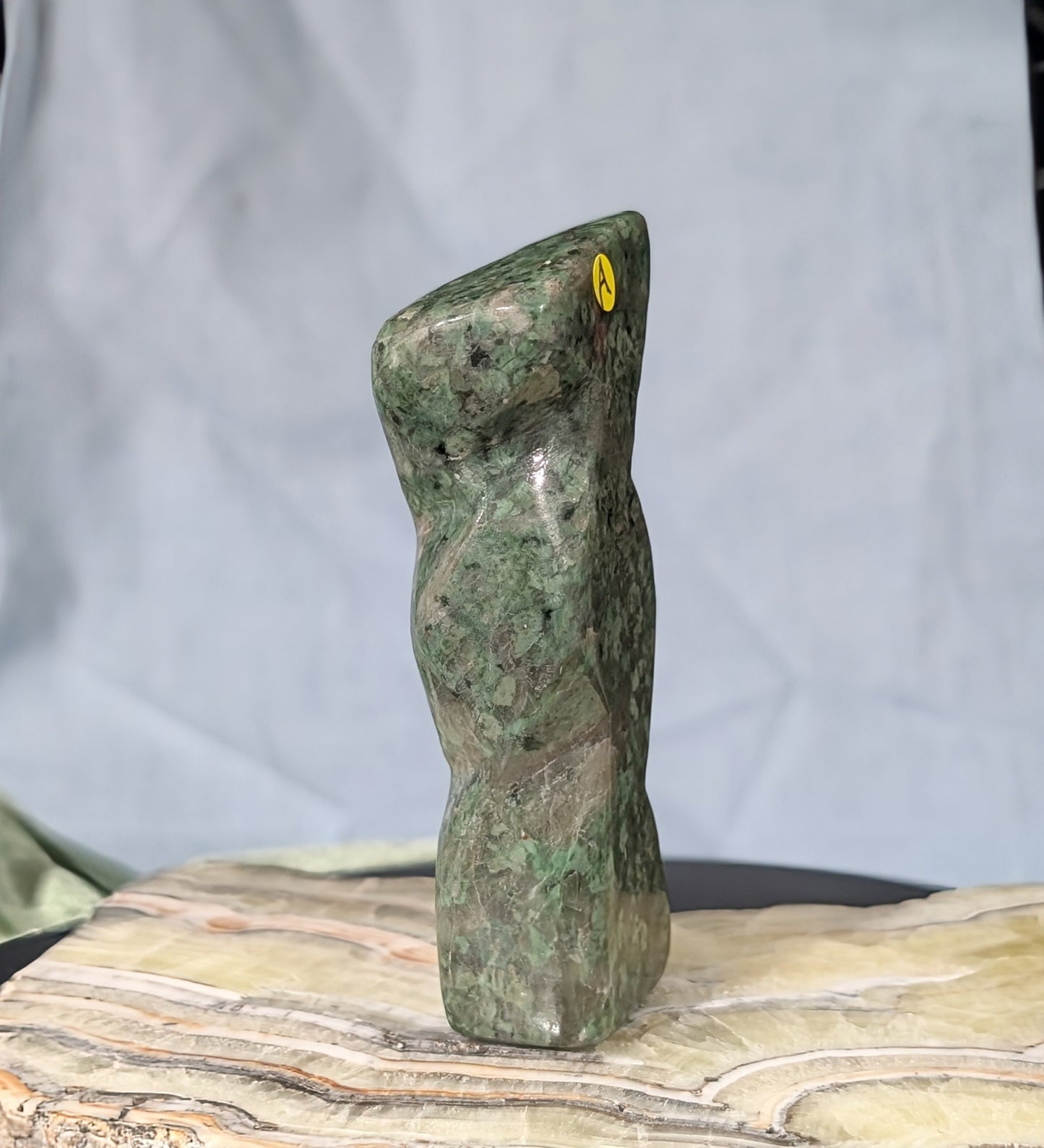 Green Grossular Garnet Freeform