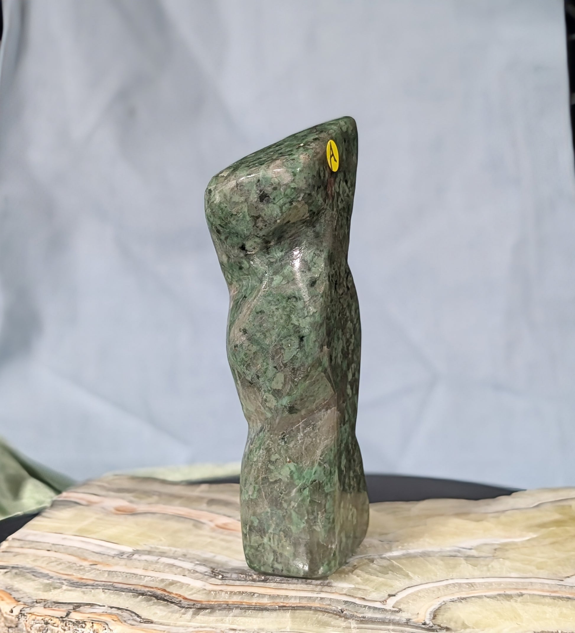 Green Grossular Garnet Freeform