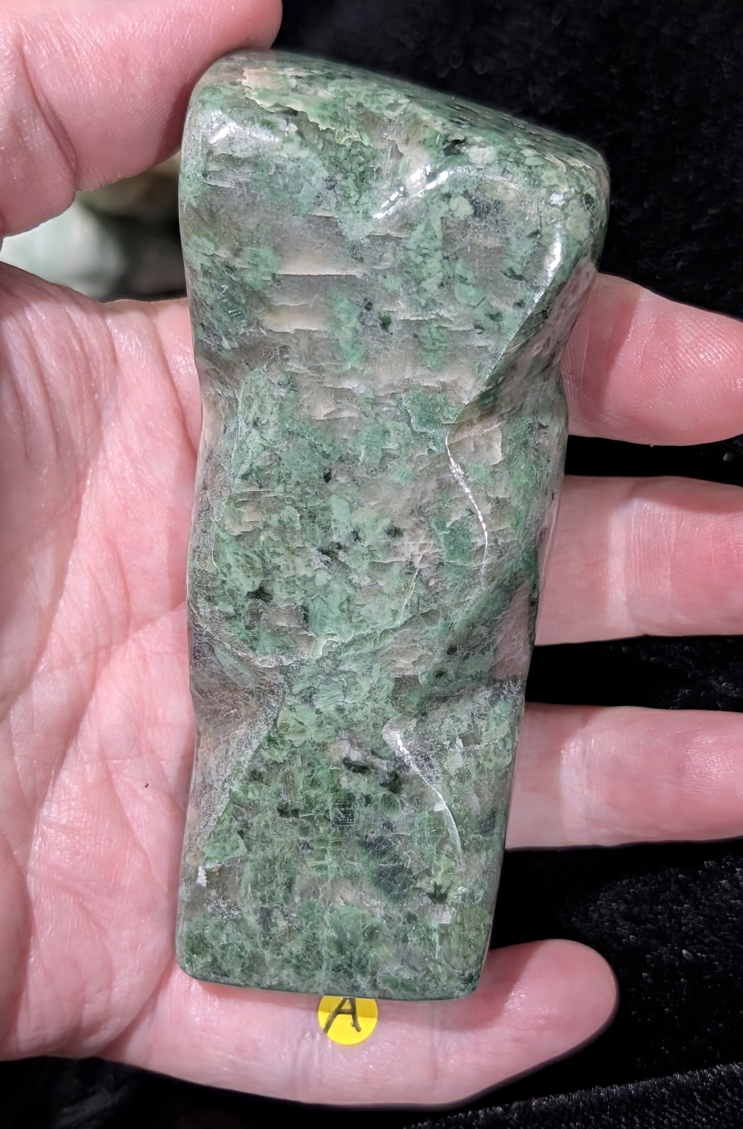 Green Grossular Garnet Freeform