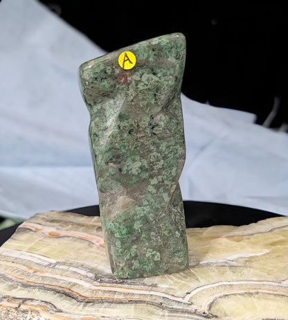 Green Grossular Garnet Freeform