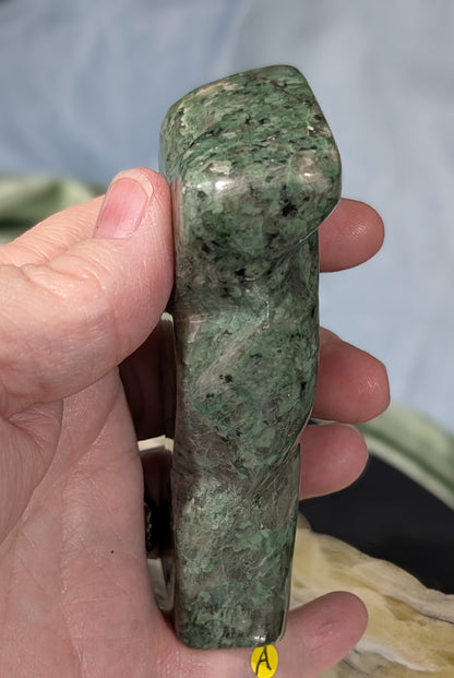 Green Grossular Garnet Freeform