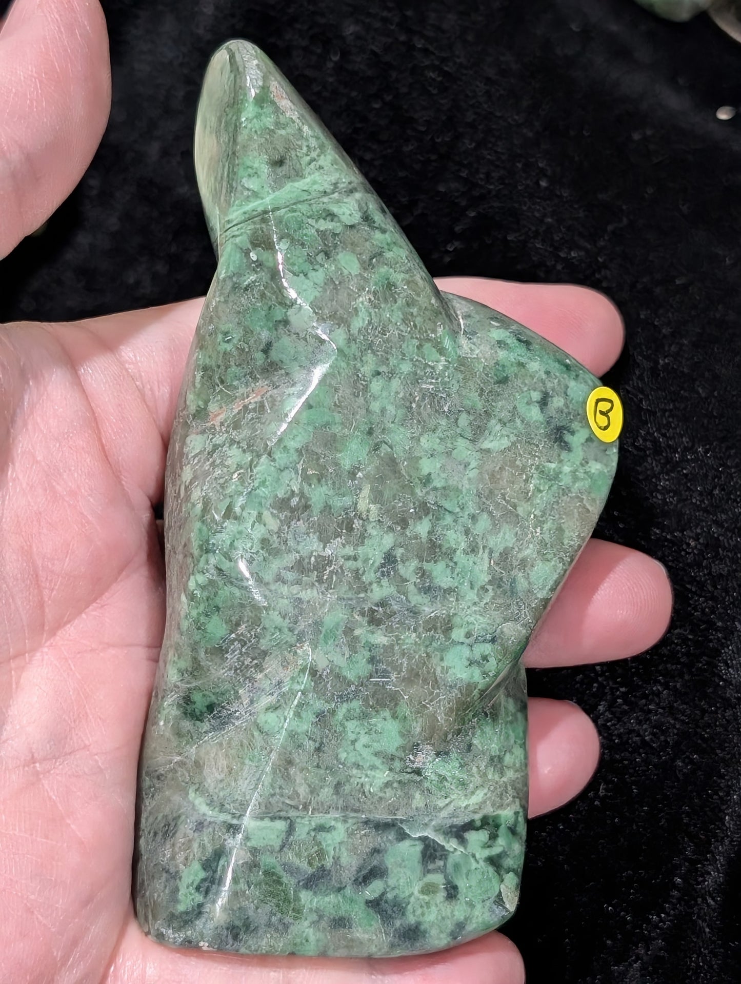 Green Grossular Garnet Freeform