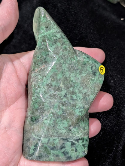 Green Grossular Garnet Freeform