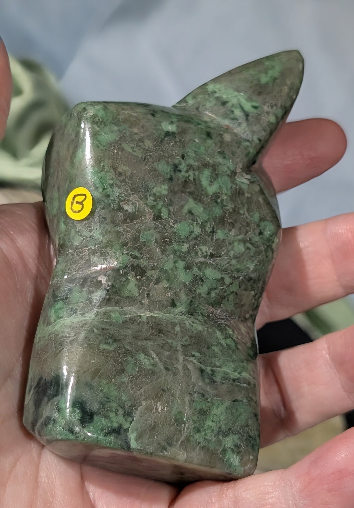 Green Grossular Garnet Freeform