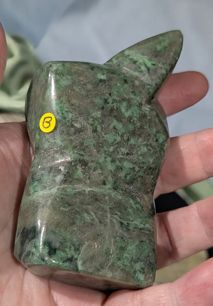 Green Grossular Garnet Freeform