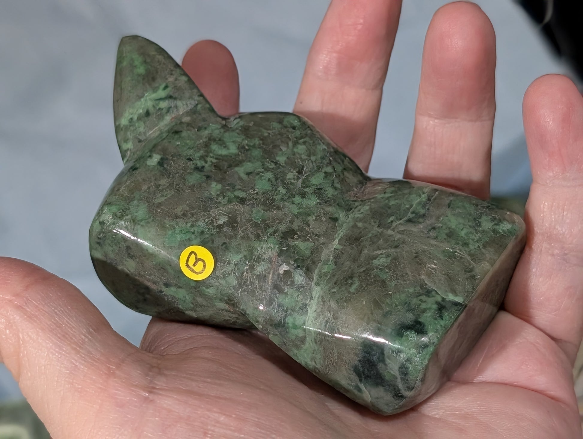 Green Grossular Garnet Freeform