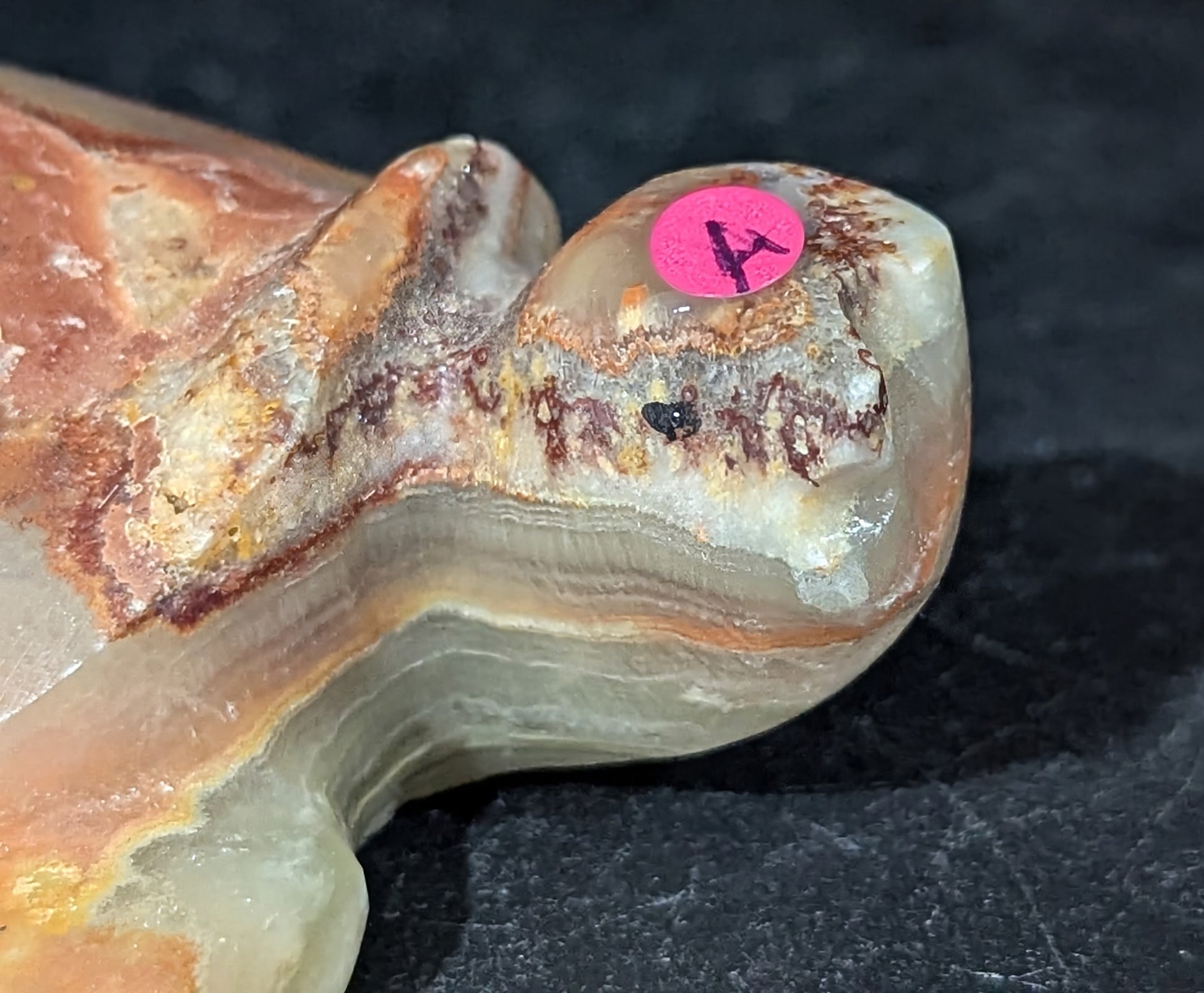 Green Onyx Turtle Figurine