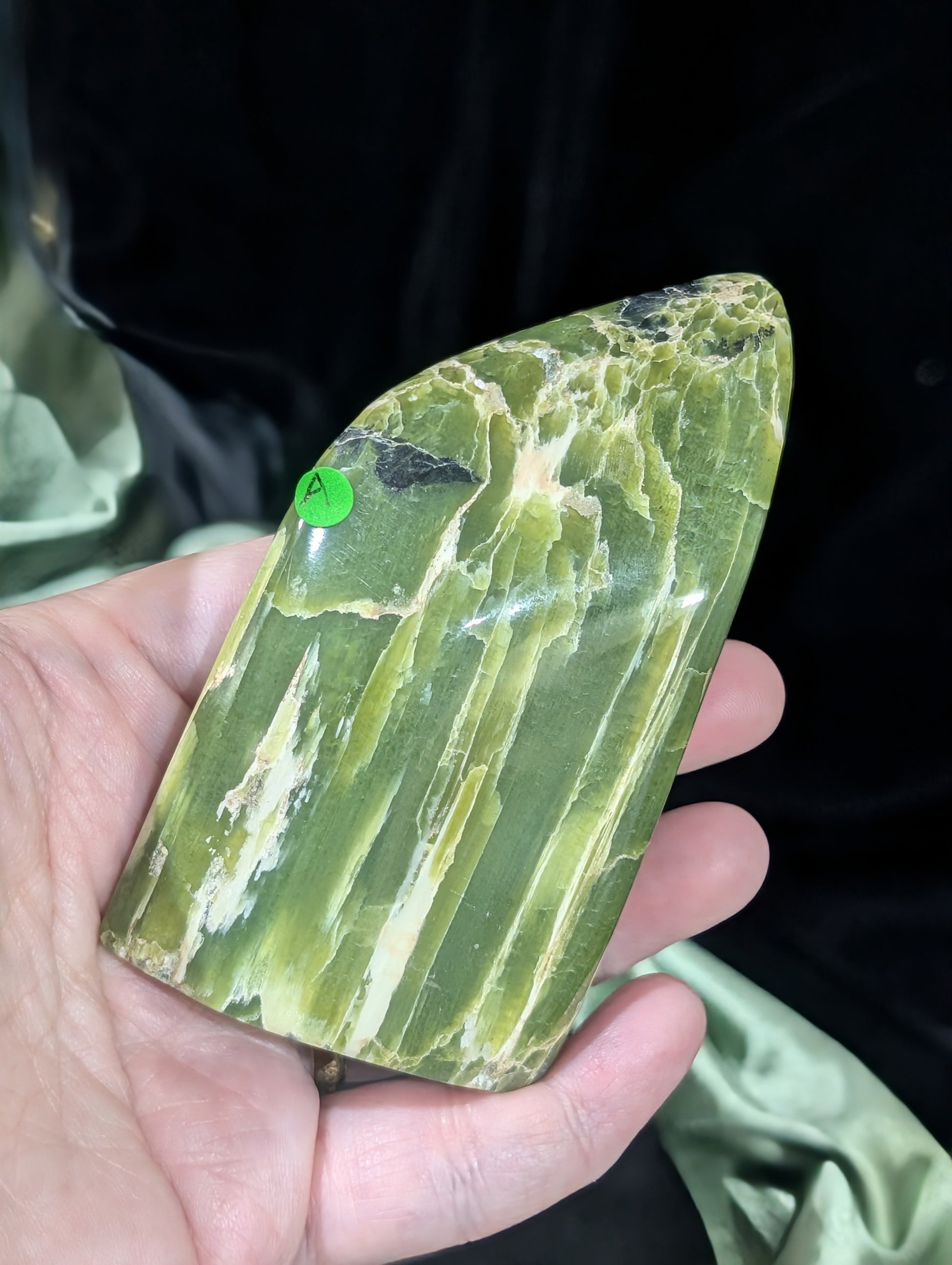 Green Tremolite Freeform