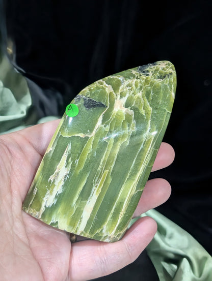 Green Tremolite Freeform