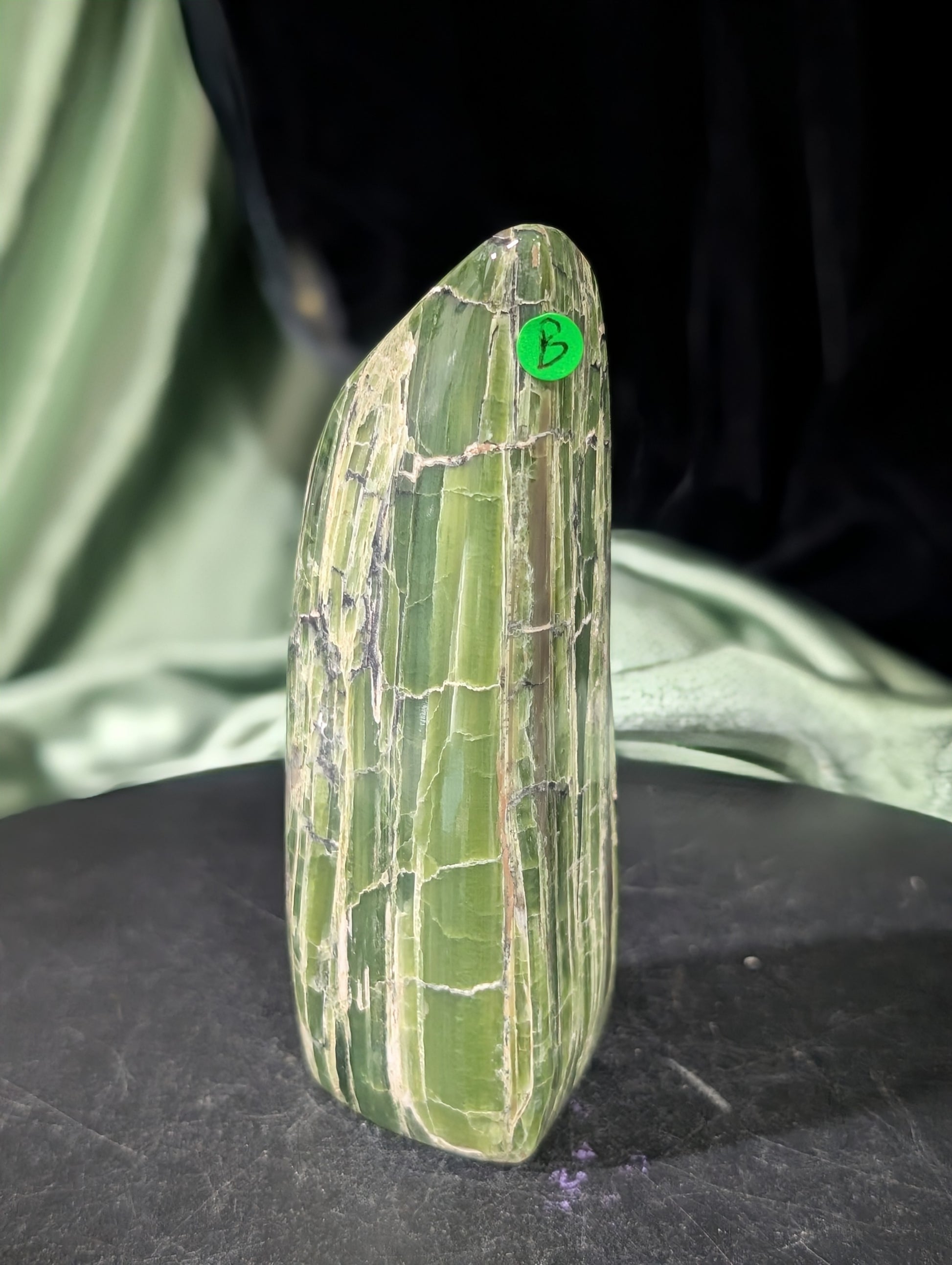Green Tremolite Freeform