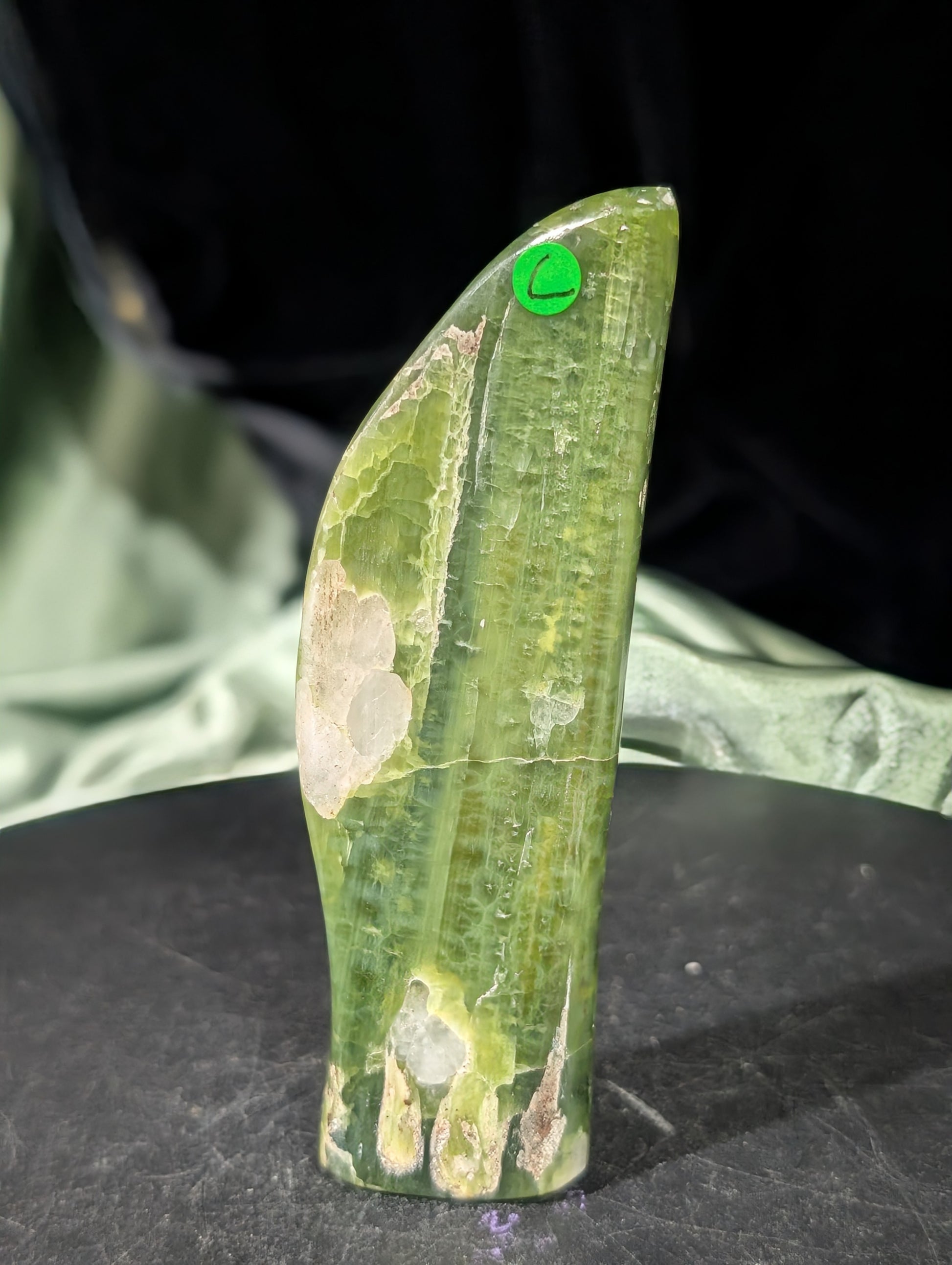 Green Tremolite Freeform