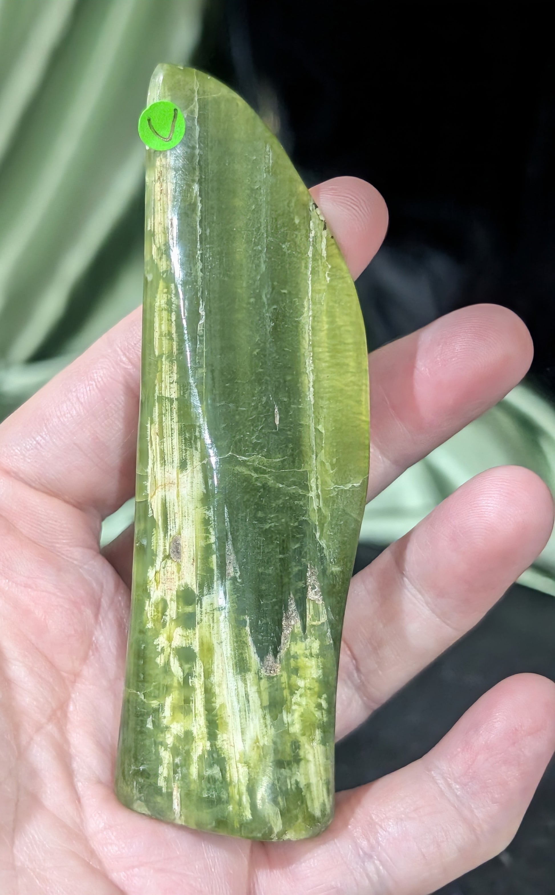 Green Tremolite Freeform