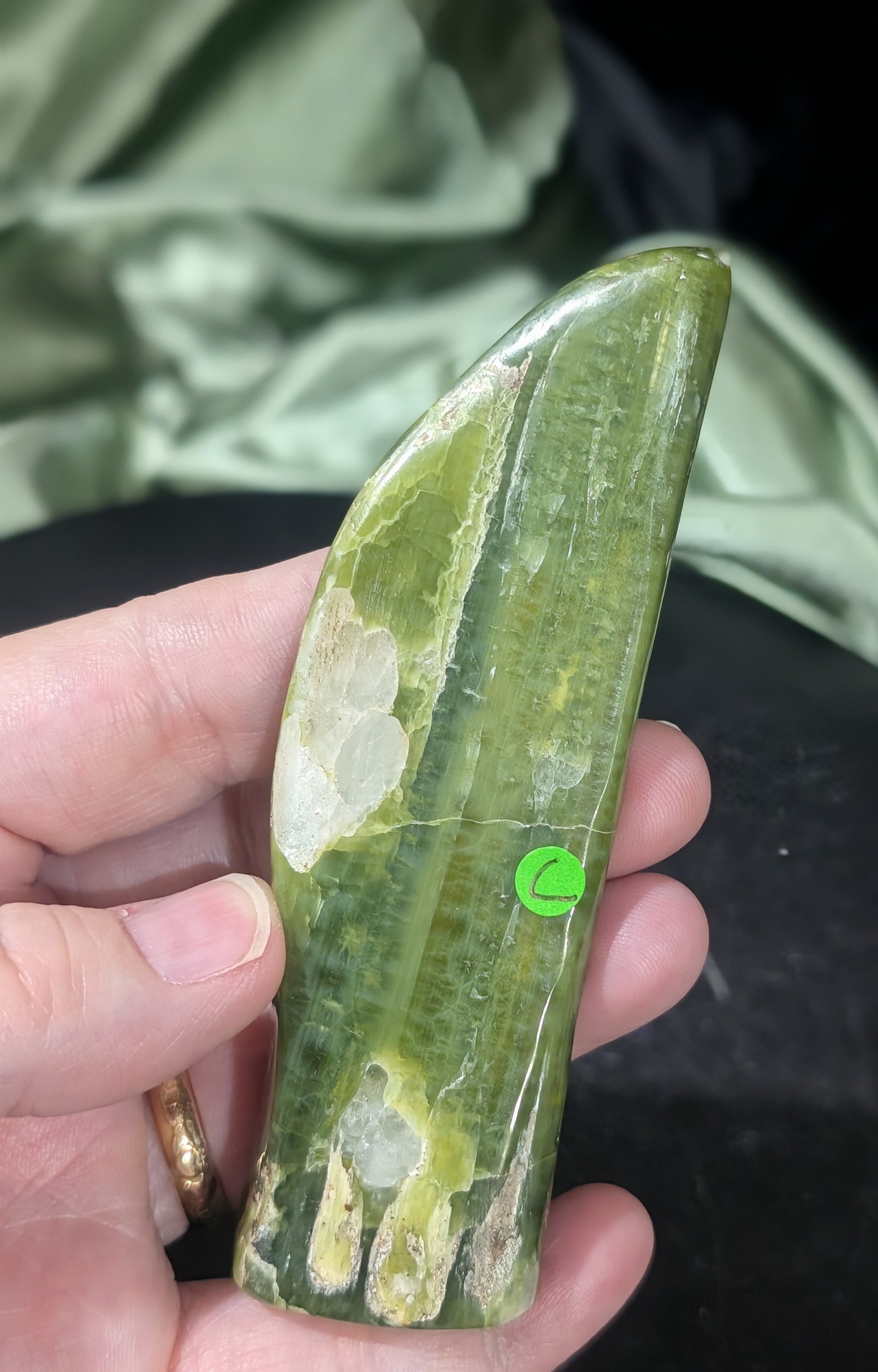 Green Tremolite Freeform