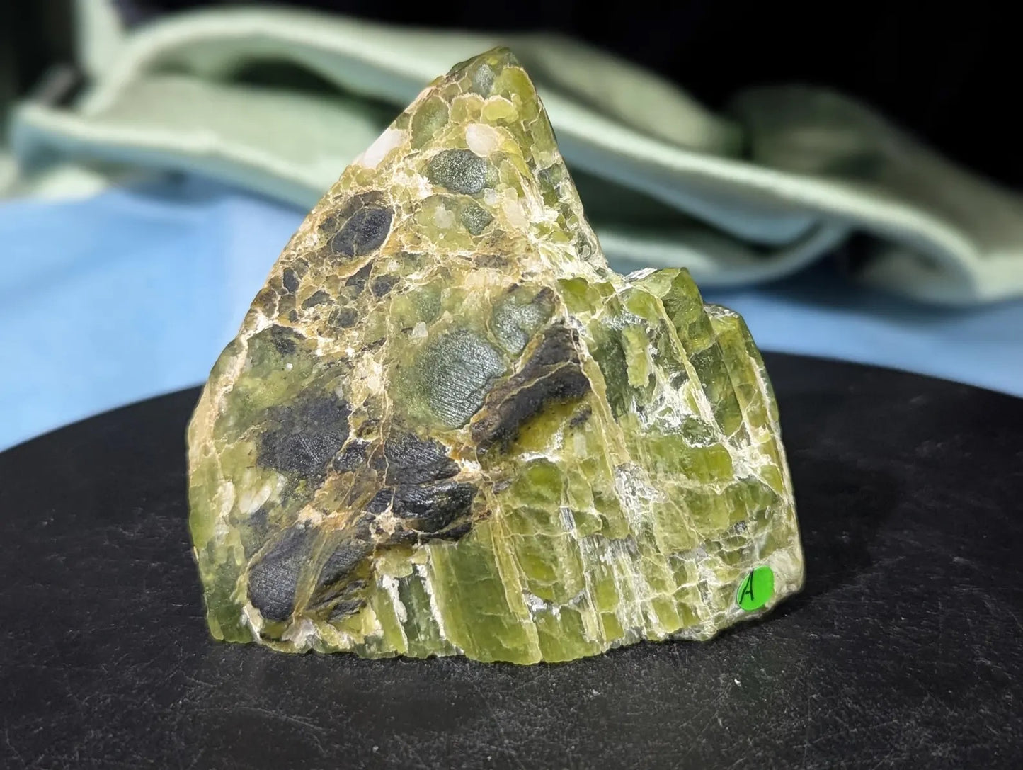 Raw Green Tremolite Freeform
