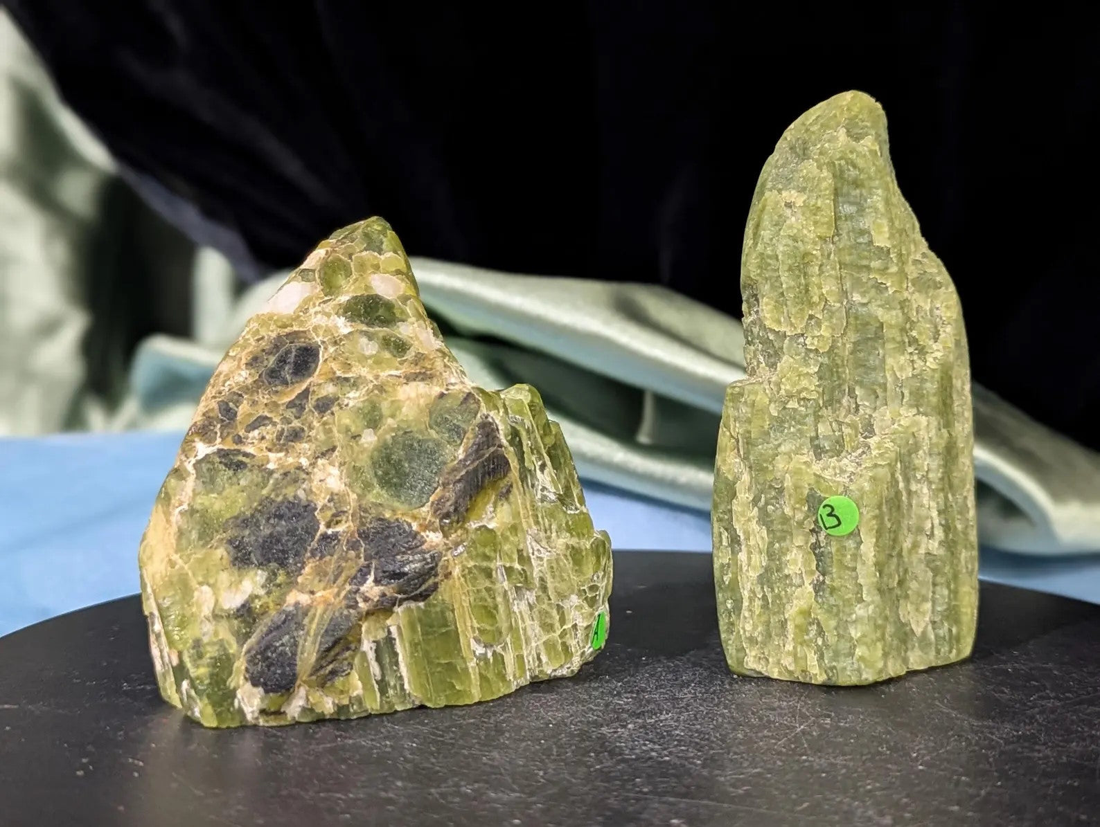 Raw Green Tremolite Chunks