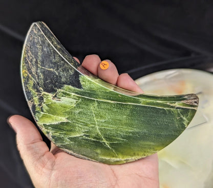 Green Tremolite Moon