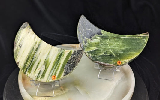 Green Tremolite Moon