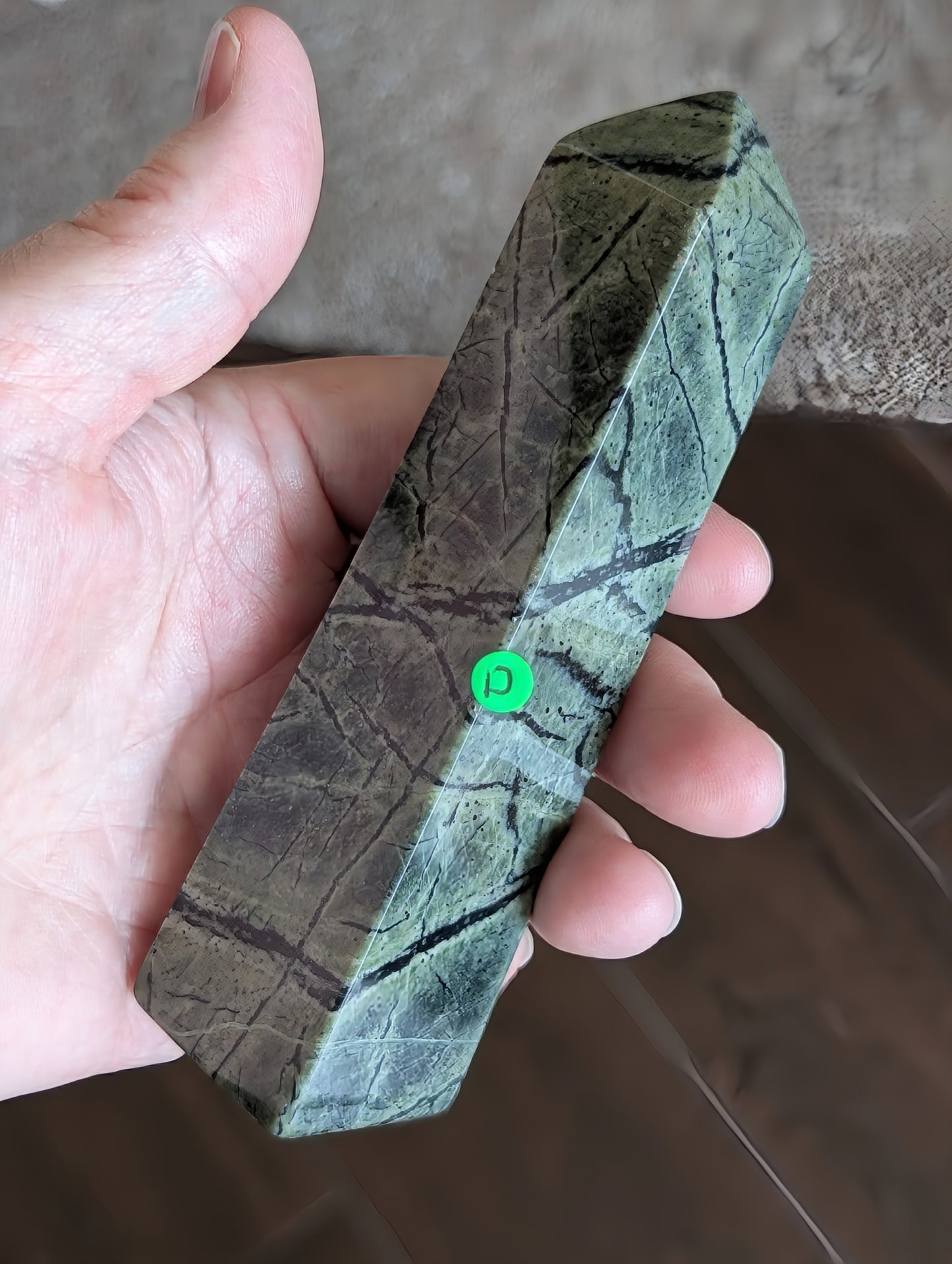 Hand Carved Serpentine Tower 1D2