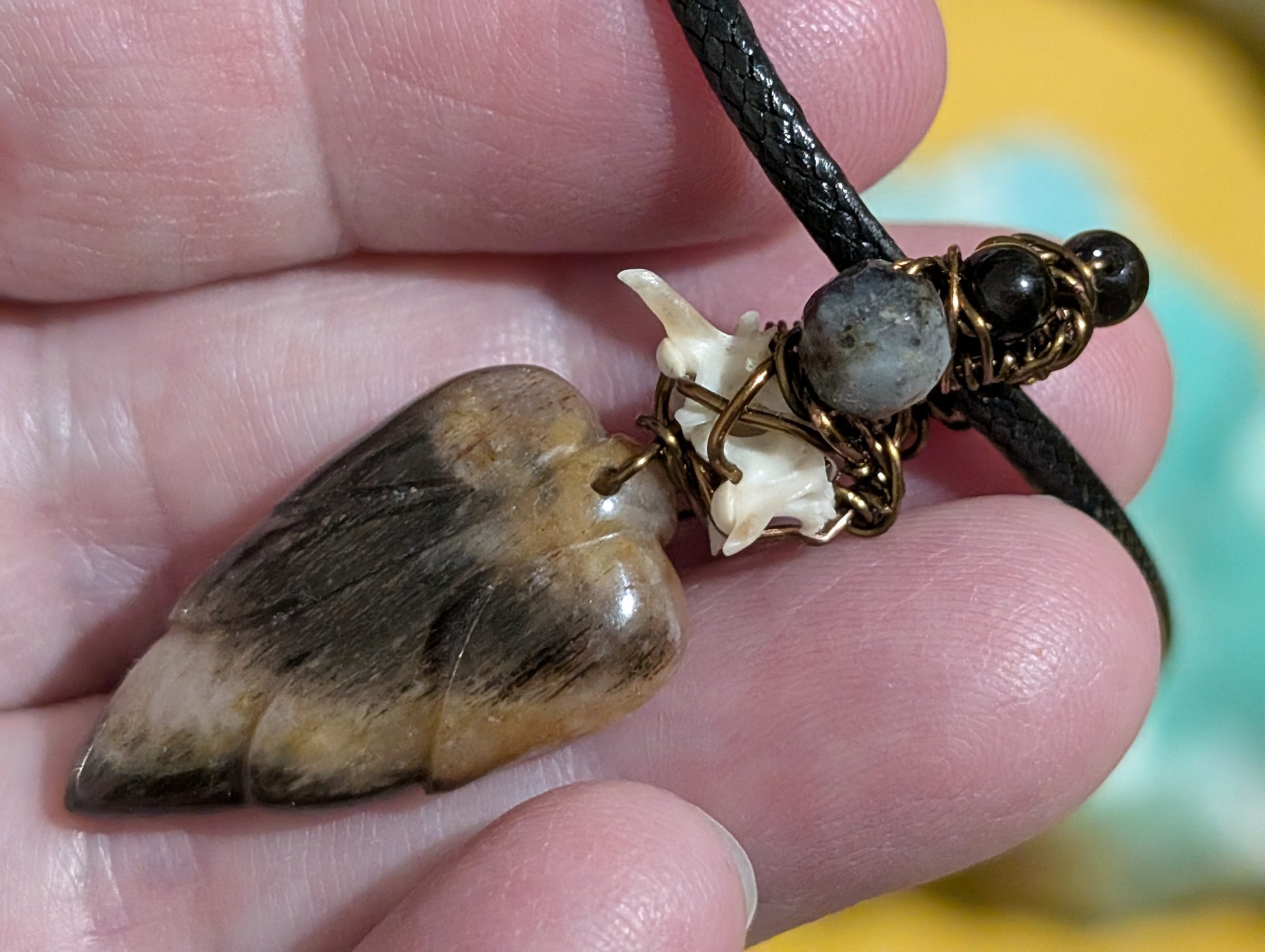 Hand Made Moonstone Pendant 1C