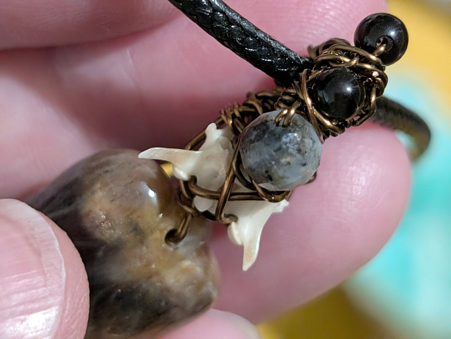 Hand Made Moonstone Pendant 1F