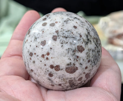 Hessonite Garnet Sphere