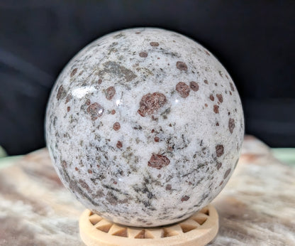 Hessonite Garnet Sphere