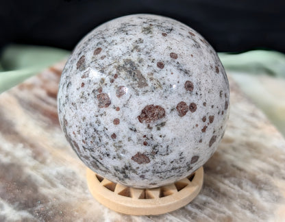 Hessonite Garnet Sphere