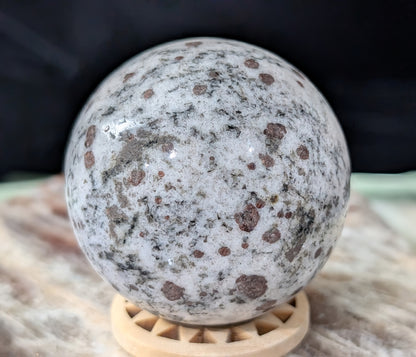 Hessonite Garnet Sphere