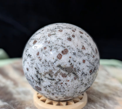 Hessonite Garnet Sphere