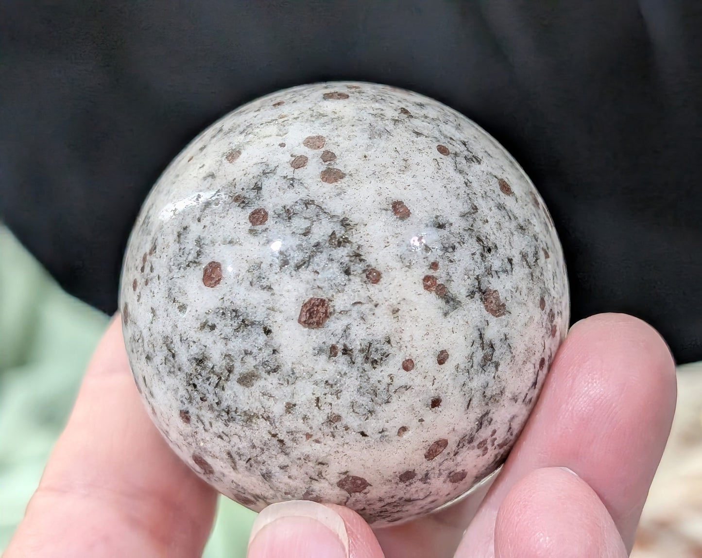 Hessonite Garnet Sphere