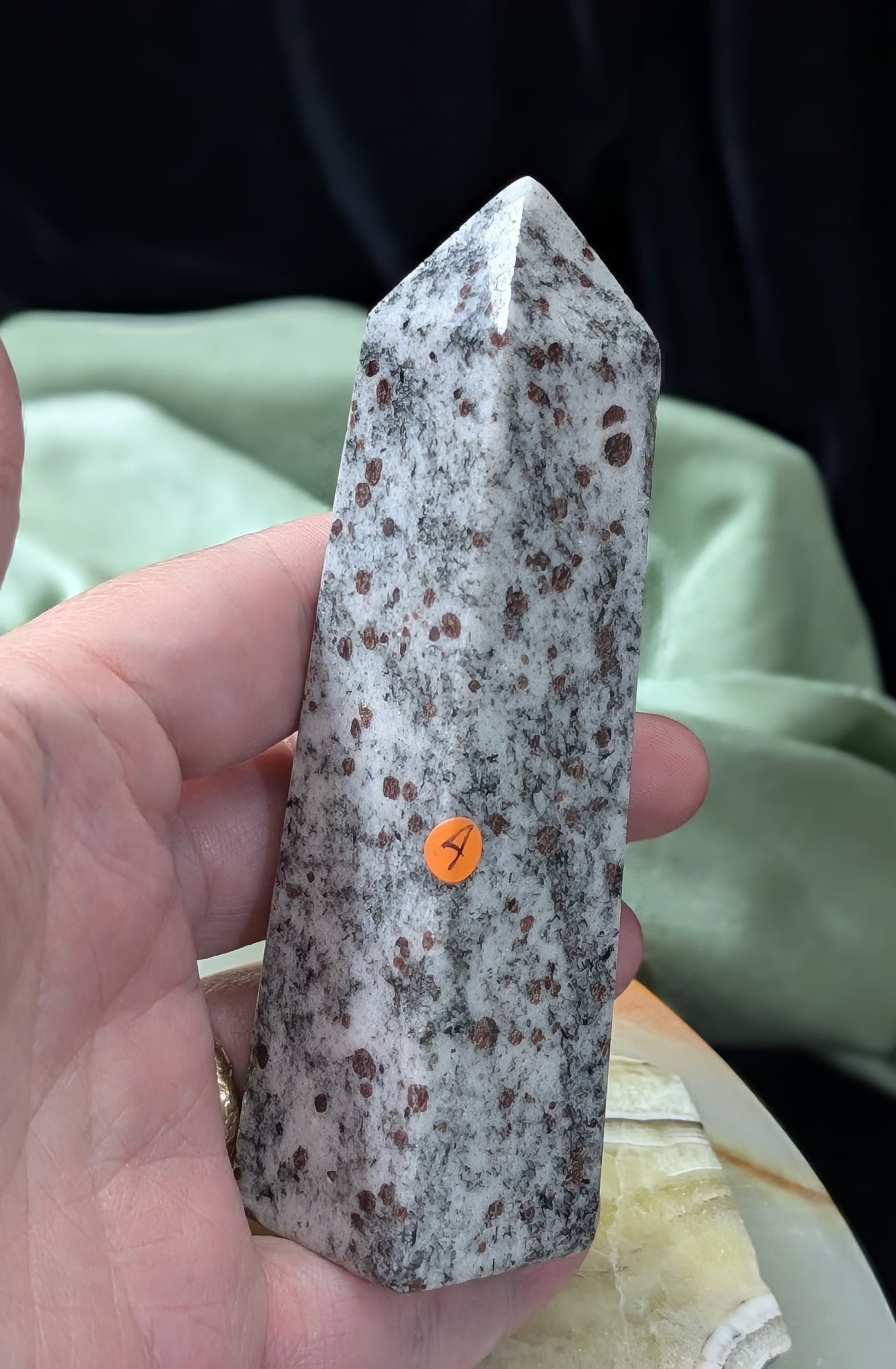 Hessonite Garnet Tower